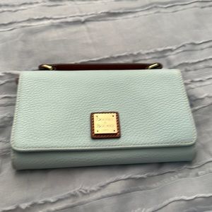 Turquoise Dooney & Bourke Wallet purse.